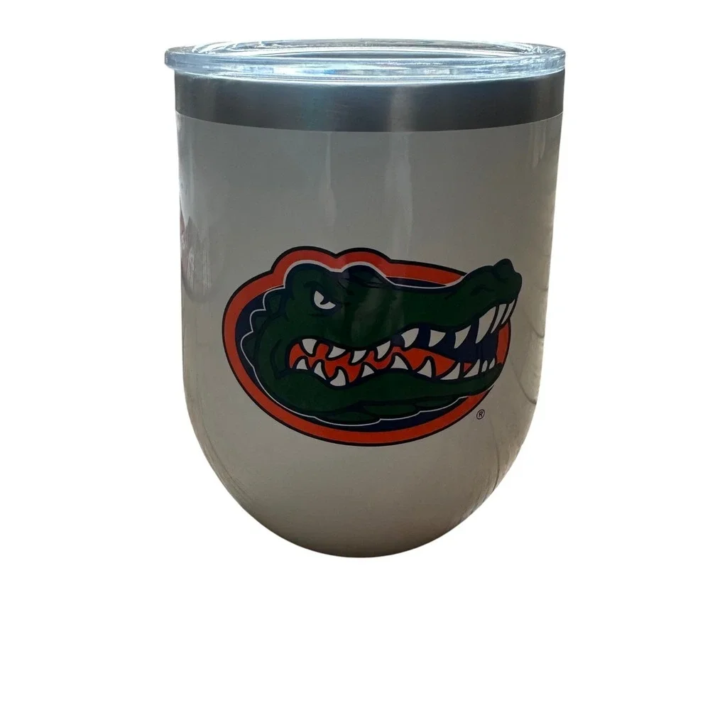 Corkcicle University of Florida Gators 12oz‎ Stemless Tumbler White